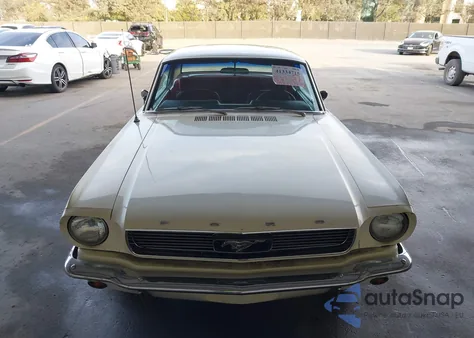 1966 Ford Mustang из США, поврежденный, VIN 6R07T139481
